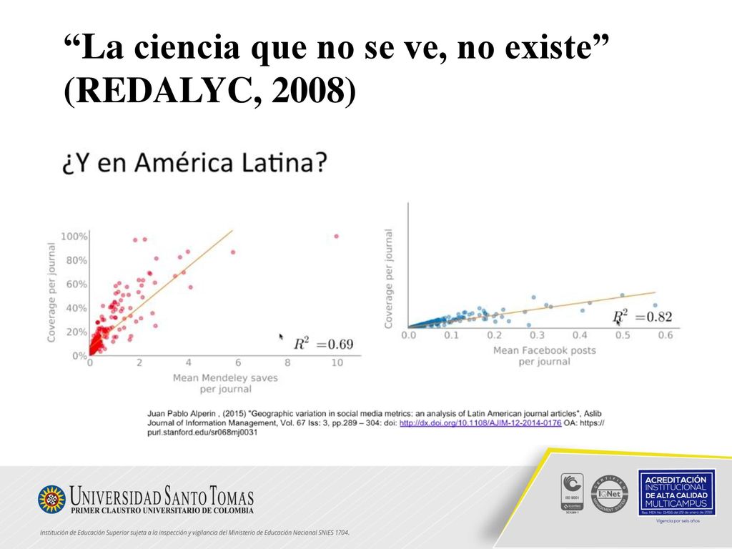 La ciencia que no se ve, no existe (REDALYC, 2008)