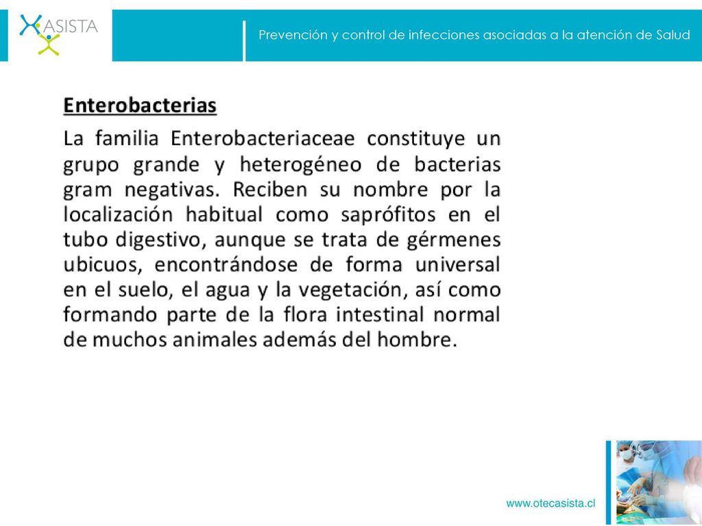 Prevención y control de infecciones asociadas a la atención de Salud