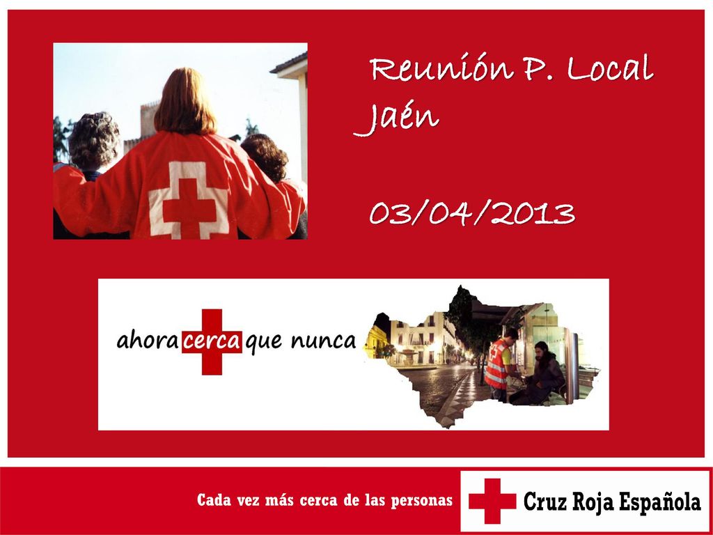 Reunión P. Local Jaén 03/04/2013 Titular de portada Subtítulo 1 1 1