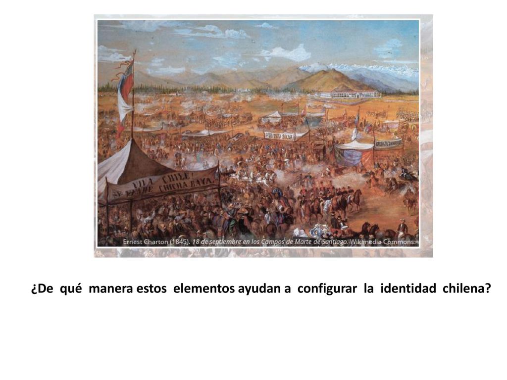 ¿De qué manera estos elementos ayudan a configurar la identidad chilena