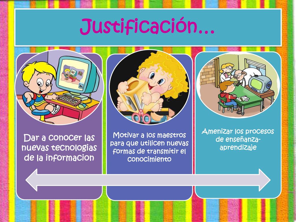 Justificación… Dar a conocer las nuevas tecnologias de la informacion