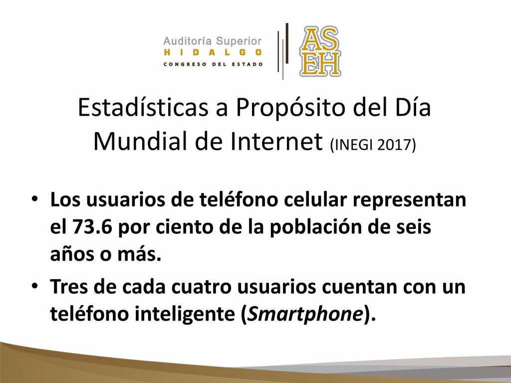 Estadísticas a Propósito del Día Mundial de Internet (INEGI 2017)