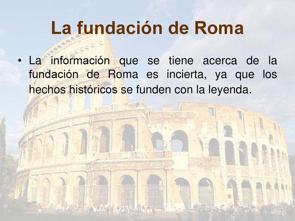 Probablemente Supervivencia A gran escala Roma, La Civilización Eterna - ppt descargar