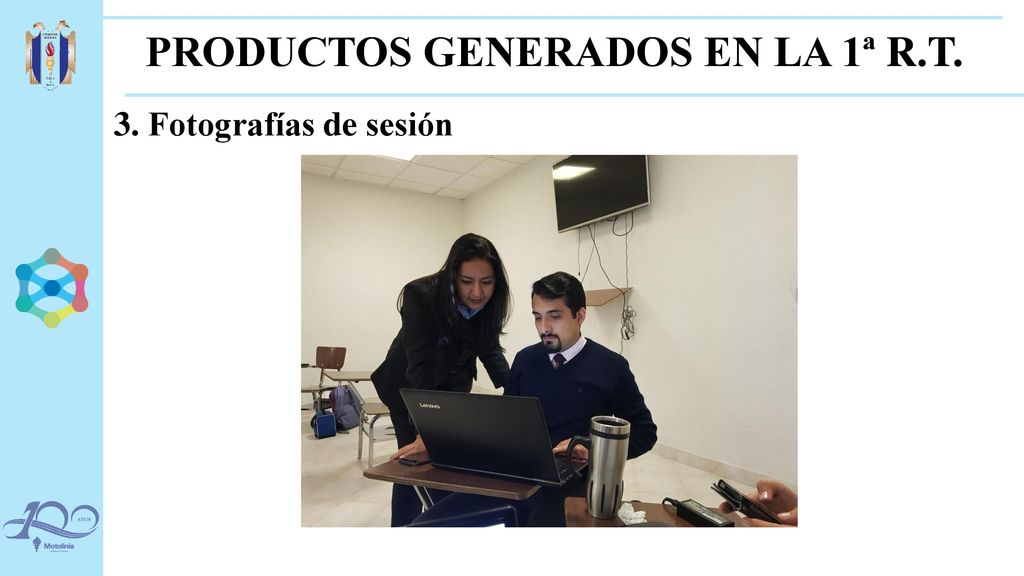 PRODUCTOS GENERADOS EN LA 1ª R.T.