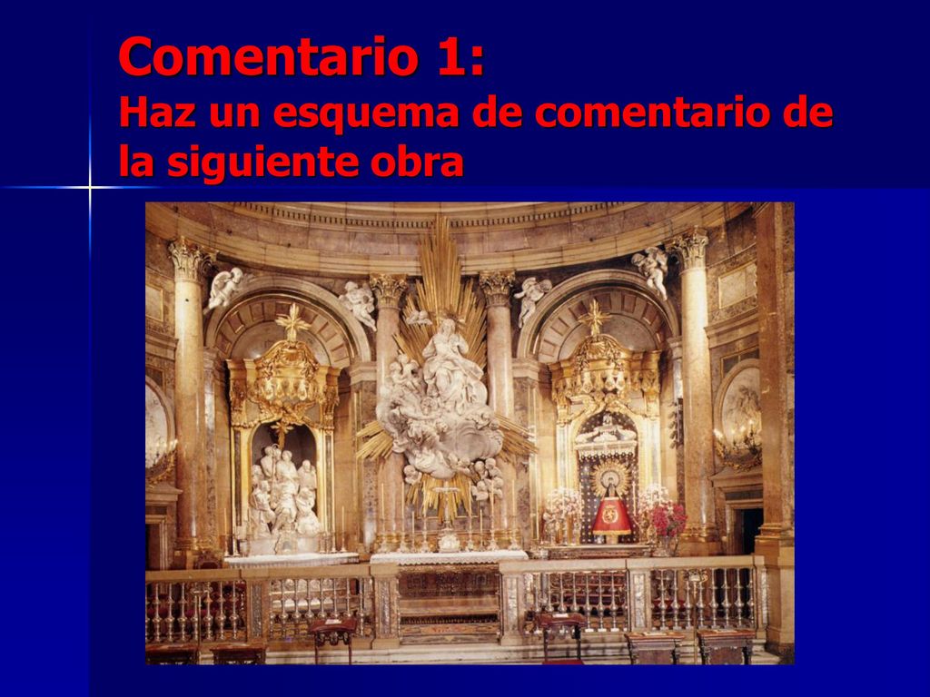 Comentario 1: Haz un esquema de comentario de la siguiente obra