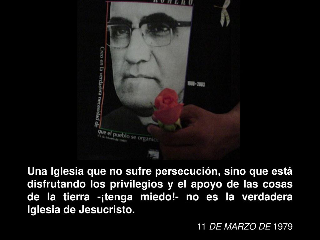 Una Iglesia que no sufre persecución, sino que está disfrutando los privilegios y el apoyo de las cosas de la tierra -¡tenga miedo!- no es la verdadera Iglesia de Jesucristo.