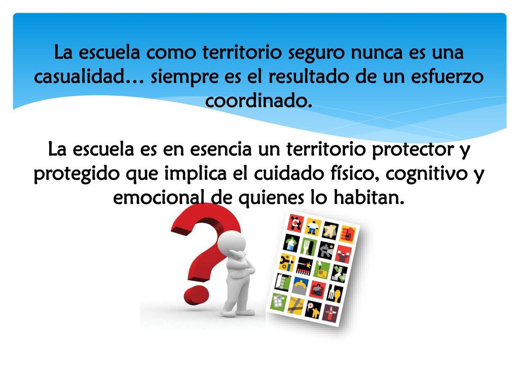 La escuela como territorio seguro nunca es una casualidad… siempre es el resultado de un esfuerzo coordinado.