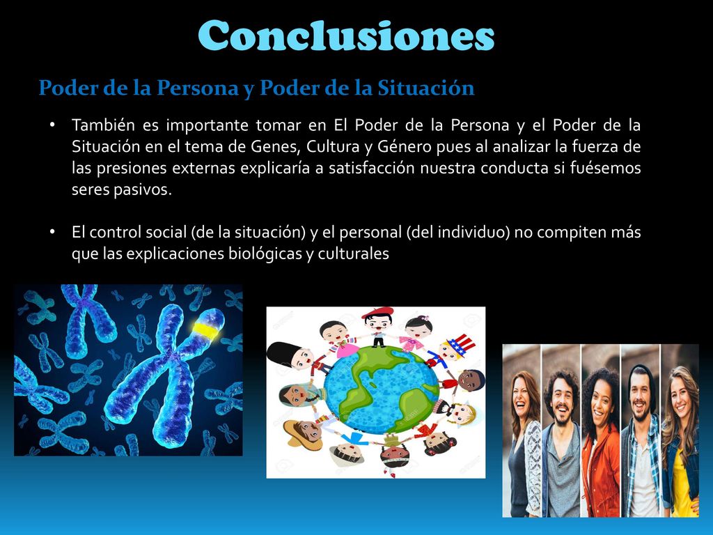 Conclusiones Poder de la Persona y Poder de la Situación