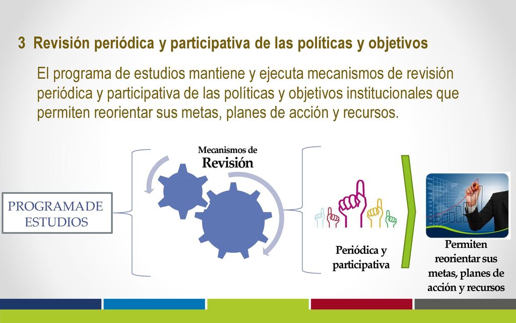 Permiten reorientar sus metas, planes de acción y recursos