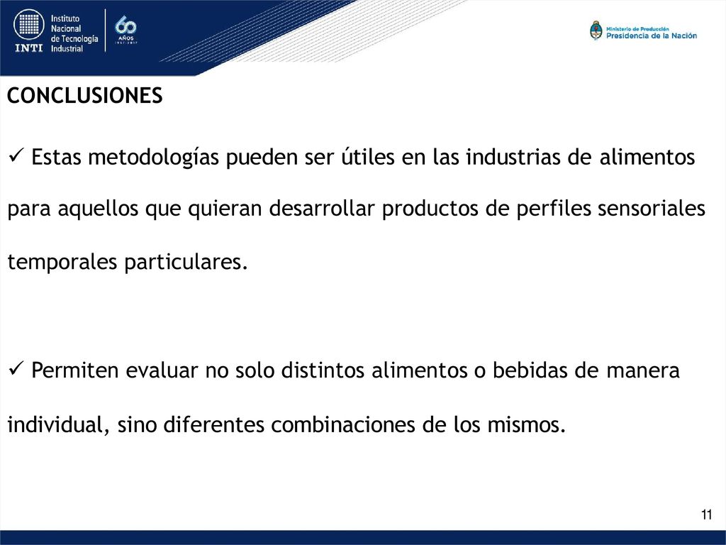 Estas metodologías pueden ser útiles en las industrias de alimentos
