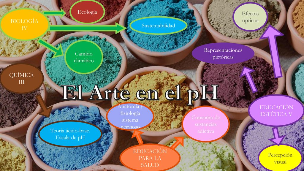 El Arte en el pH Ecología Efectos ópticos BIOLOGÍA IV Sustentabilidad