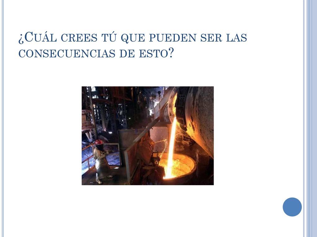 ¿Cuál crees tú que pueden ser las consecuencias de esto