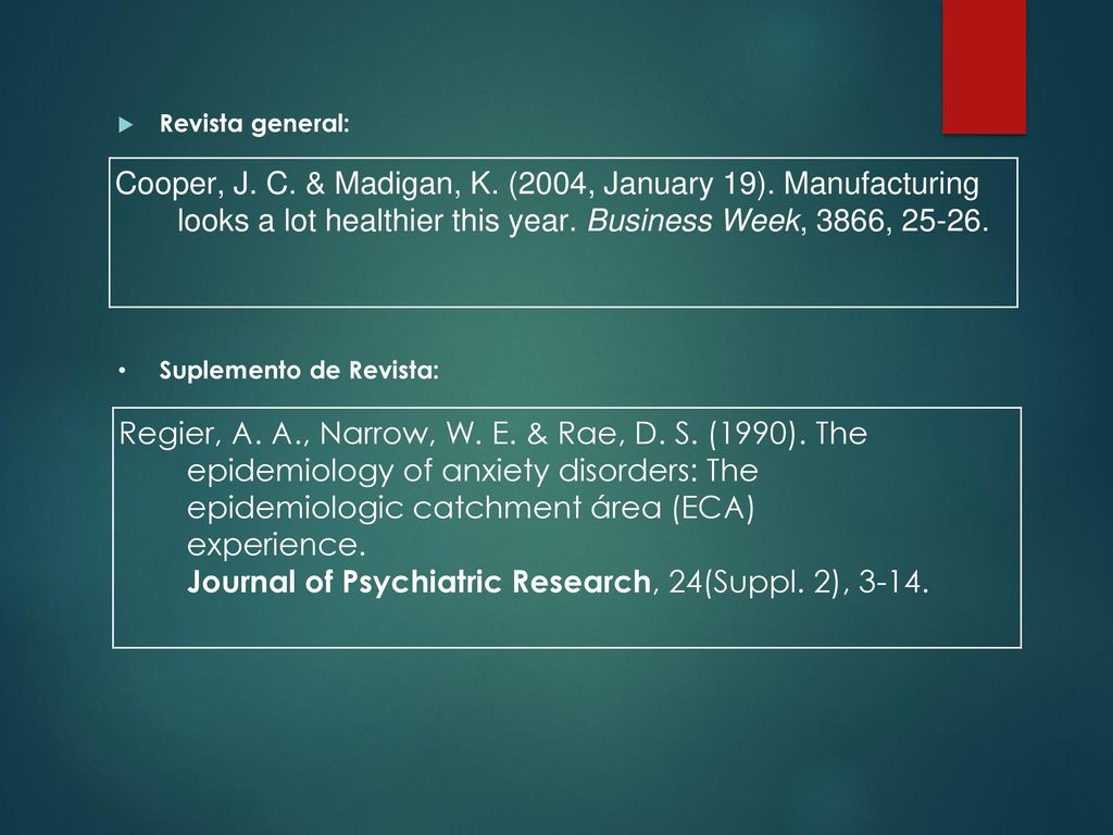 Regier, A. A., Narrow, W. E. & Rae, D. S. (1990). The