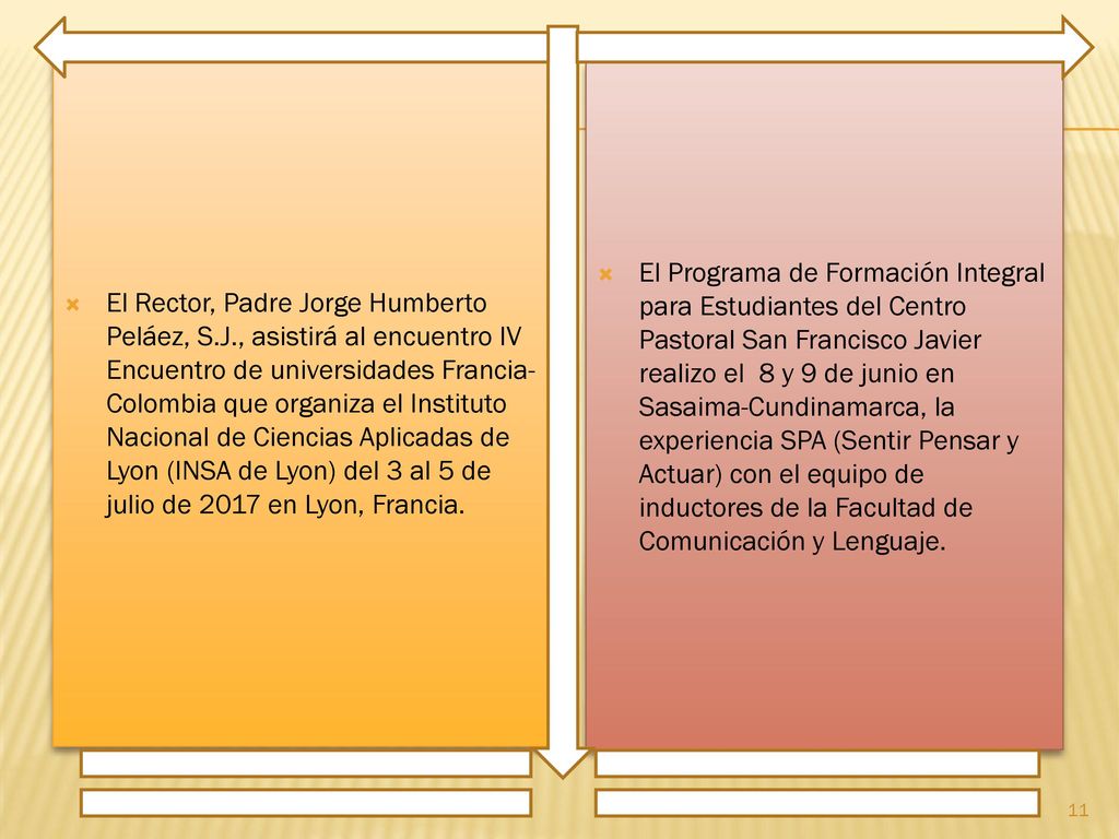 El Rector, Padre Jorge Humberto Peláez, S. J