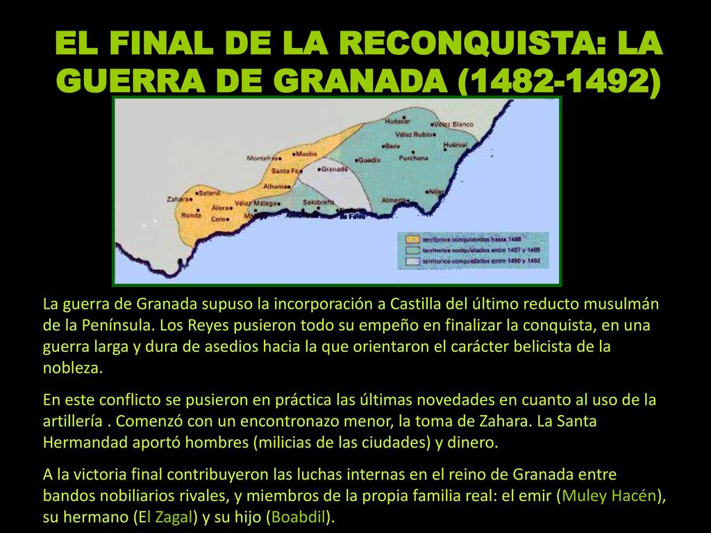 EL FINAL DE LA RECONQUISTA: LA GUERRA DE GRANADA ( )