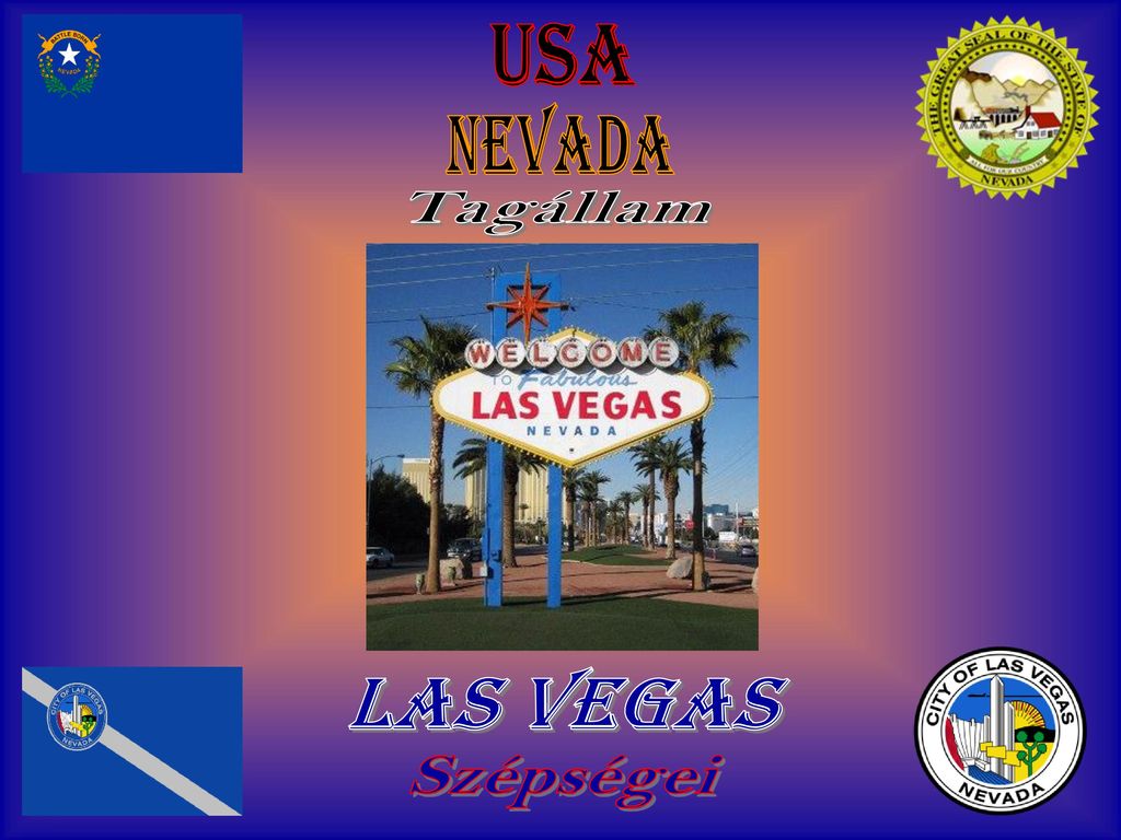 USA NEVADA Tagállam LAS VEGAS Szépségei