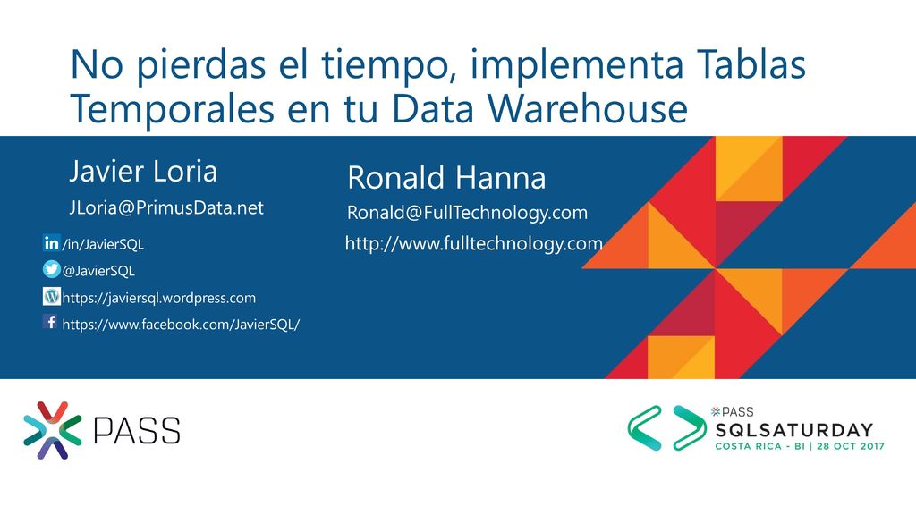 No pierdas el tiempo, implementa Tablas Temporales en tu Data Warehouse