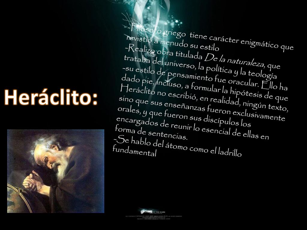 Filósofo griego tiene carácter enigmático que revistió a menudo su estilo