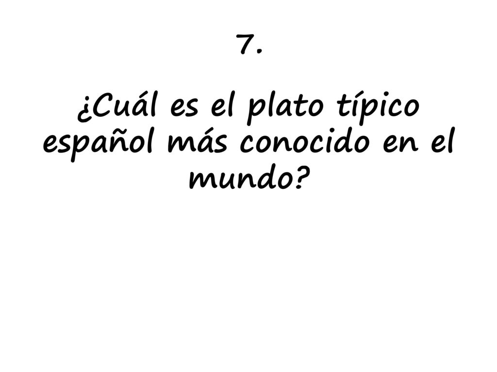 ¿Cuál es el plato típico español más conocido en el mundo