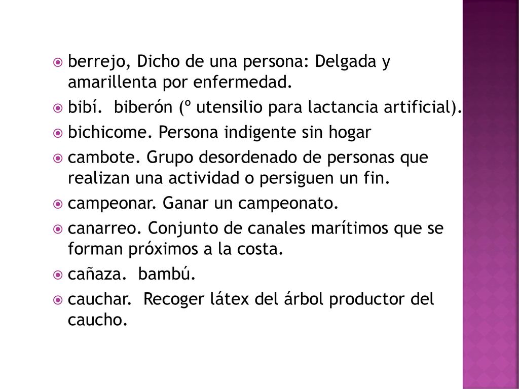 berrejo, Dicho de una persona: Delgada y amarillenta por enfermedad.