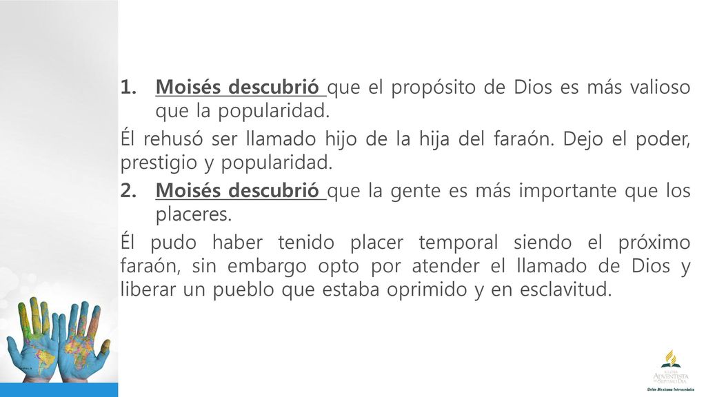 Moisés descubrió que el propósito de Dios es más valioso que la popularidad.