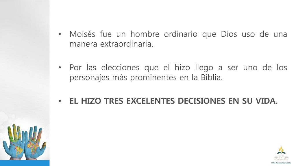 Moisés fue un hombre ordinario que Dios uso de una manera extraordinaria.