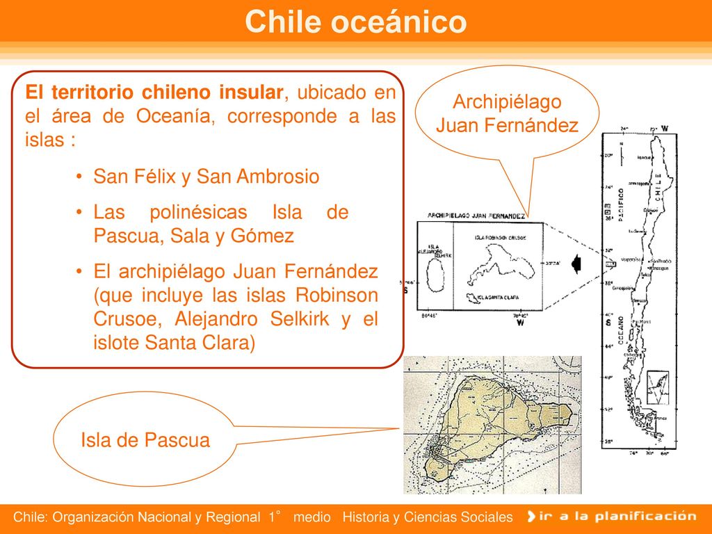 Chile oceánico Archipiélago. Juan Fernández. El territorio chileno insular, ubicado en el área de Oceanía, corresponde a las islas :