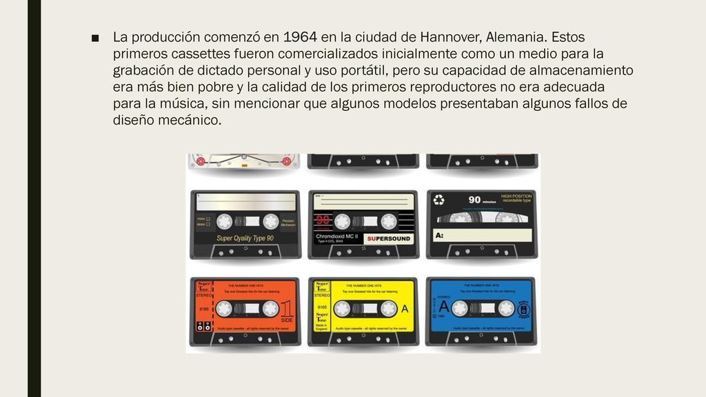La producción comenzó en 1964 en la ciudad de Hannover, Alemania