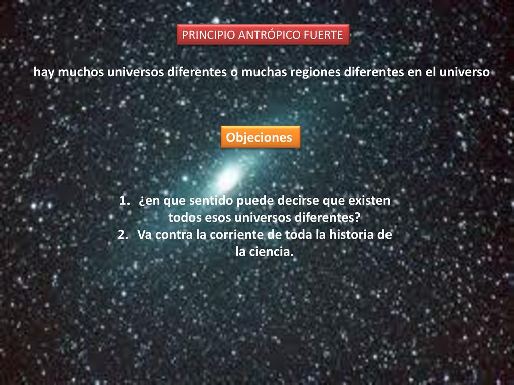 Va contra la corriente de toda la historia de la ciencia.