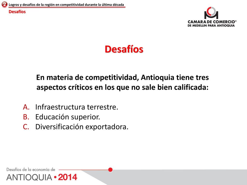 Logros y desafíos de la región en competitividad durante la última década