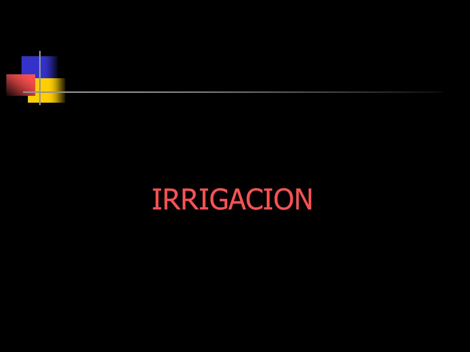 IRRIGACION