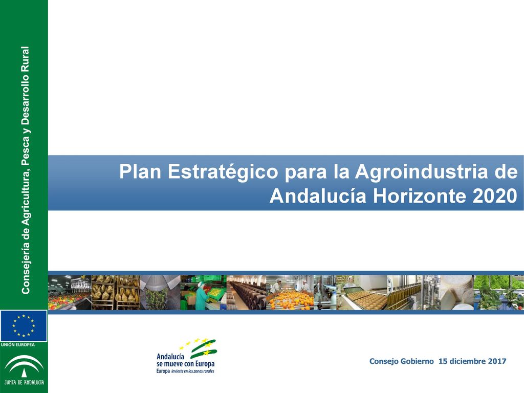 Plan Estratégico para la Agroindustria de Andalucía Horizonte 2020