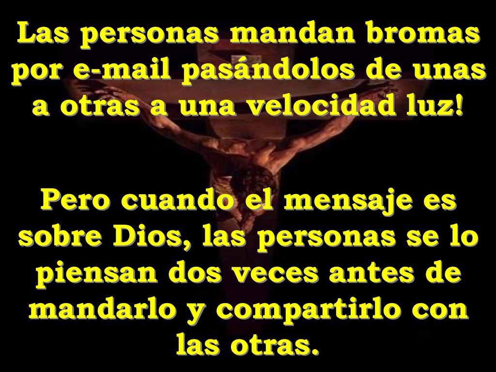 Las personas mandan bromas por  pasándolos de unas a otras a una velocidad luz!