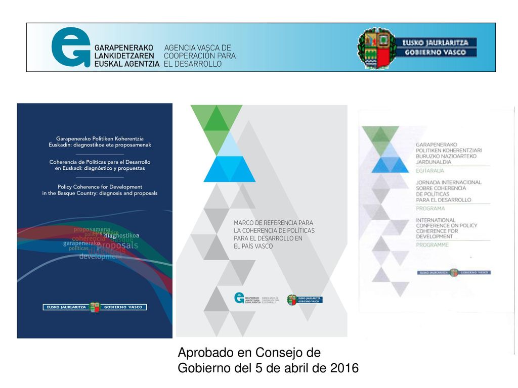 Aprobado en Consejo de Gobierno del 5 de abril de 2016