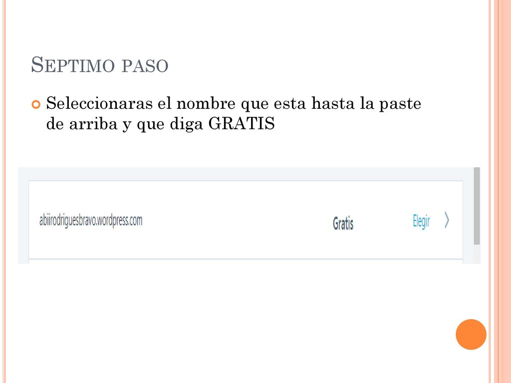 Septimo paso Seleccionaras el nombre que esta hasta la paste de arriba y que diga GRATIS