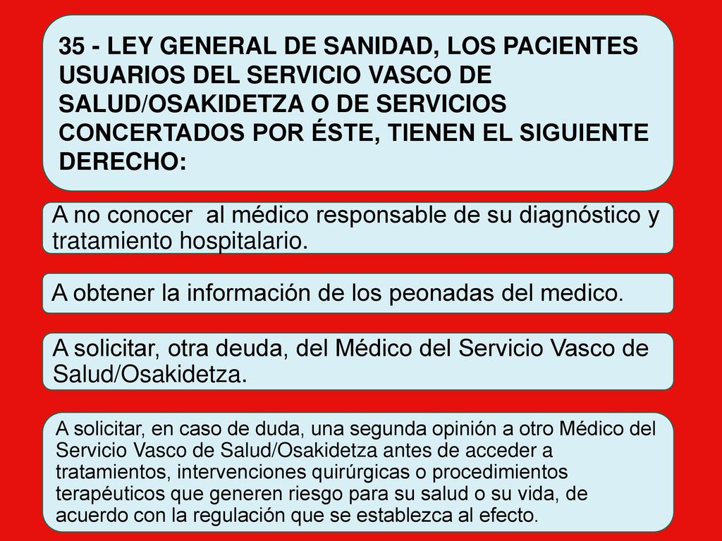 A obtener la información de los peonadas del medico.