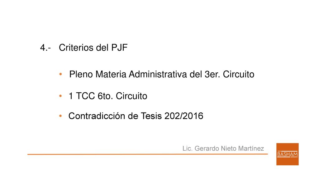 Pleno Materia Administrativa del 3er. Circuito 1 TCC 6to. Circuito