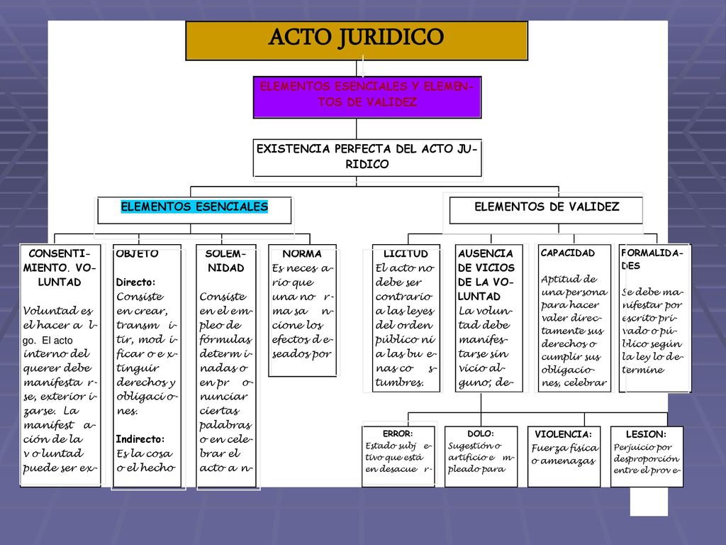 ACTO JURIDICO E LEMENTOS ESENCIALES Y ELEME N- TOS DE VALIDEZ