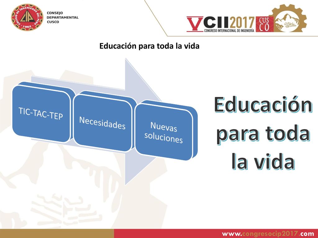 Educación para toda la vida Educación para toda la vida