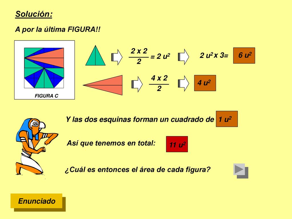 Solución: A por la última FIGURA!! = 2 u2 2 x u2 x 3= 6 u2 4 x 2