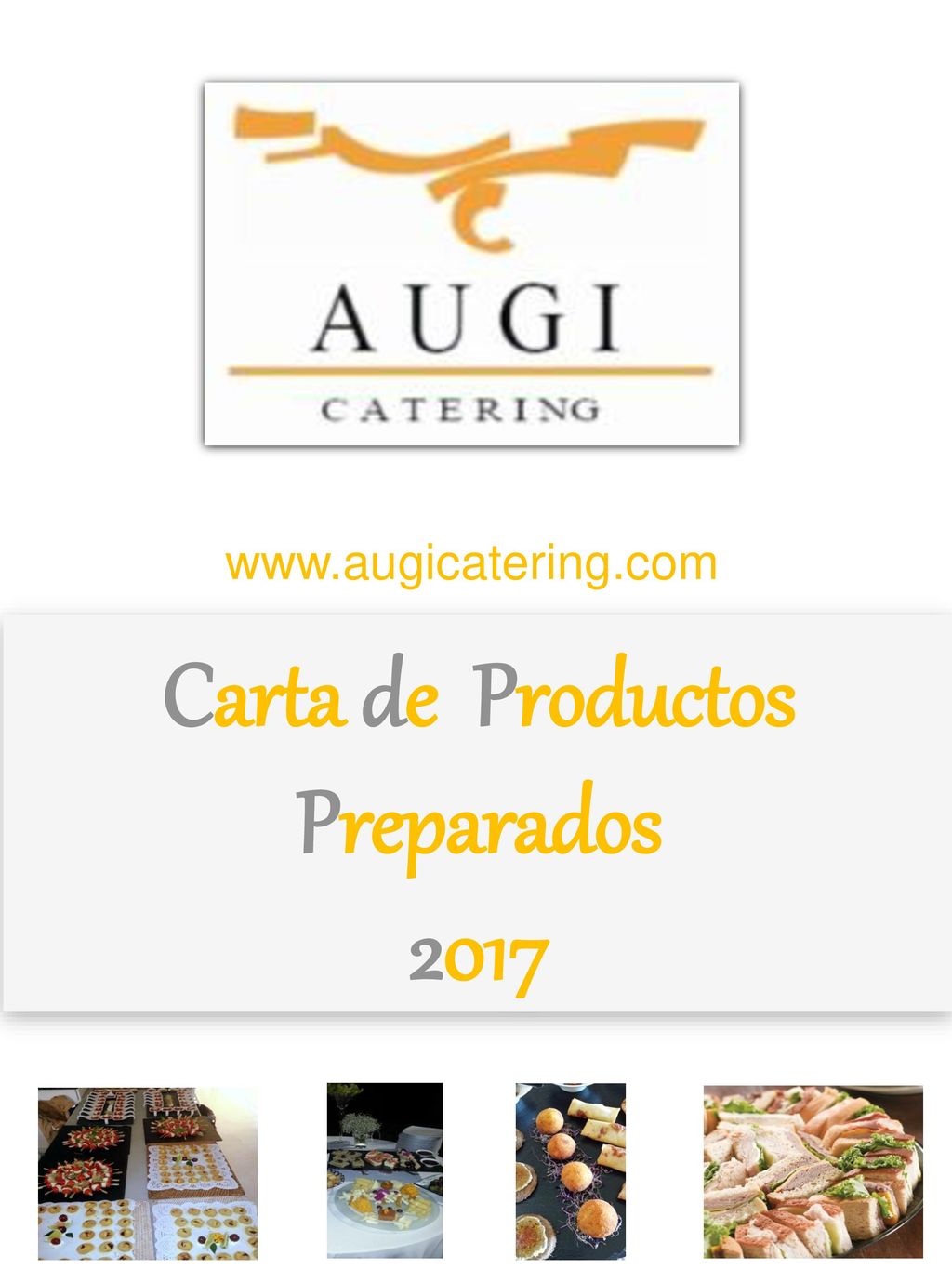 Carta de Productos Preparados
