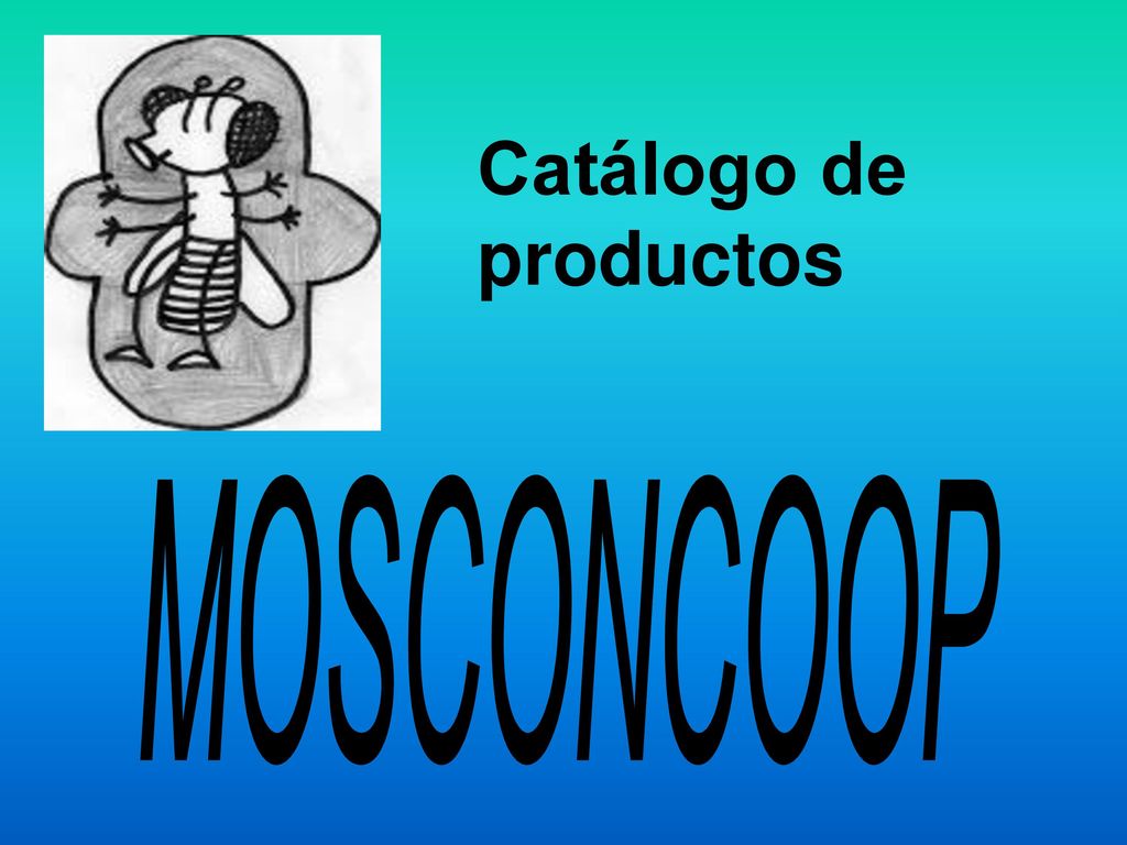 Catálogo de productos MOSCONCOOP
