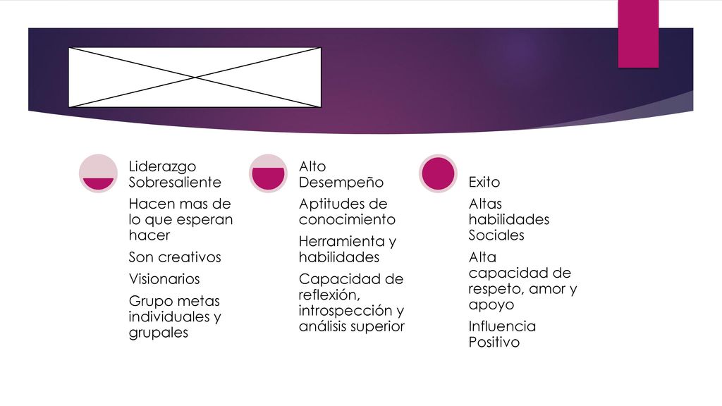 Perfil del liderazgo Hacen mas de lo que esperan hacer Son creativos