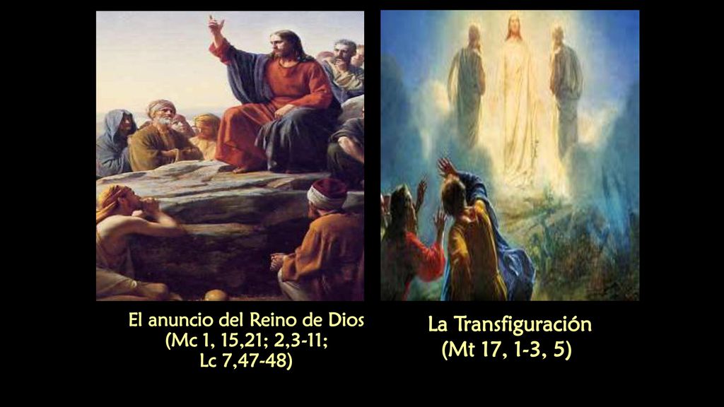 El anuncio del Reino de Dios (Mc 1, 15,21; 2,3-11; Lc 7,47-48)