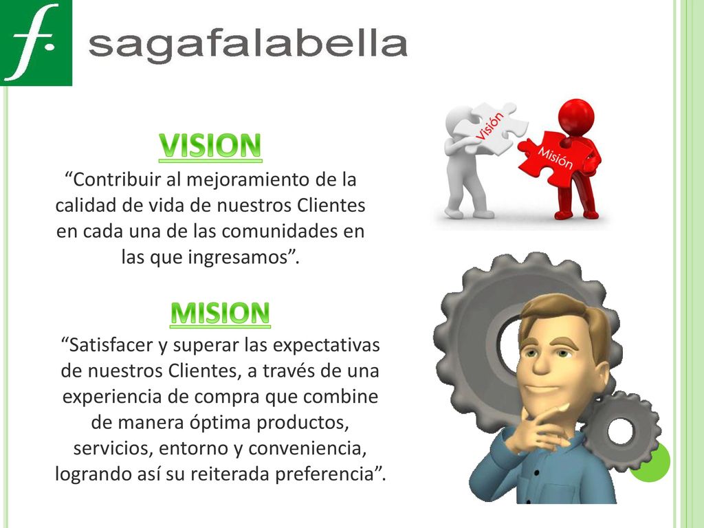 VISION Contribuir al mejoramiento de la calidad de vida de nuestros Clientes en cada una de las comunidades en las que ingresamos .