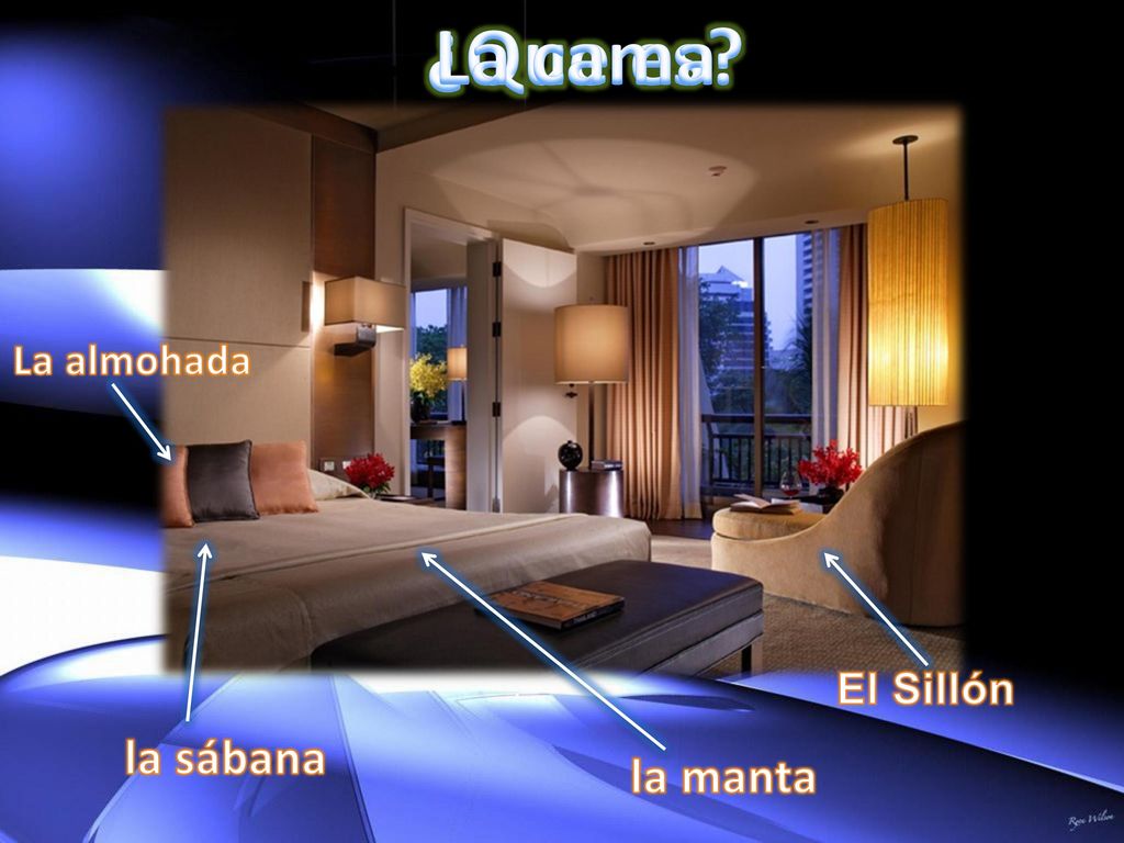 ¿Que es La cama La almohada El Sillón la sábana la manta