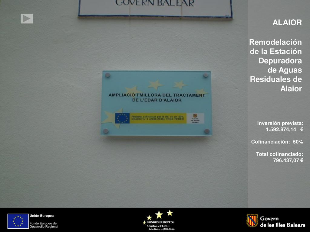Remodelación de la Estación Depuradora de Aguas Residuales de Alaior