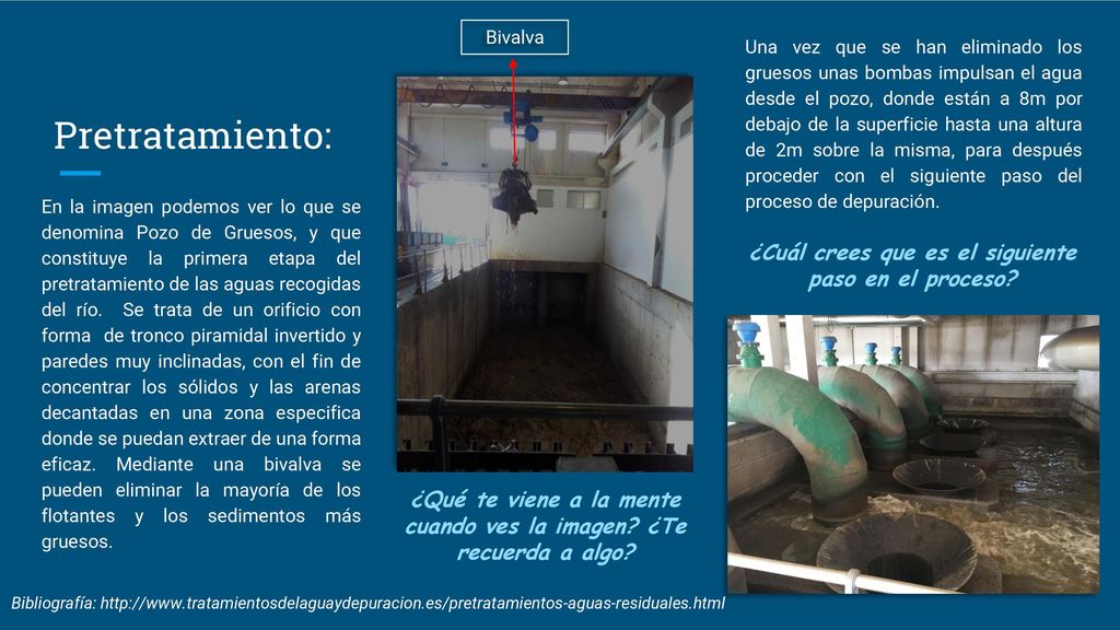 Pretratamiento: ¿Cuál crees que es el siguiente paso en el proceso