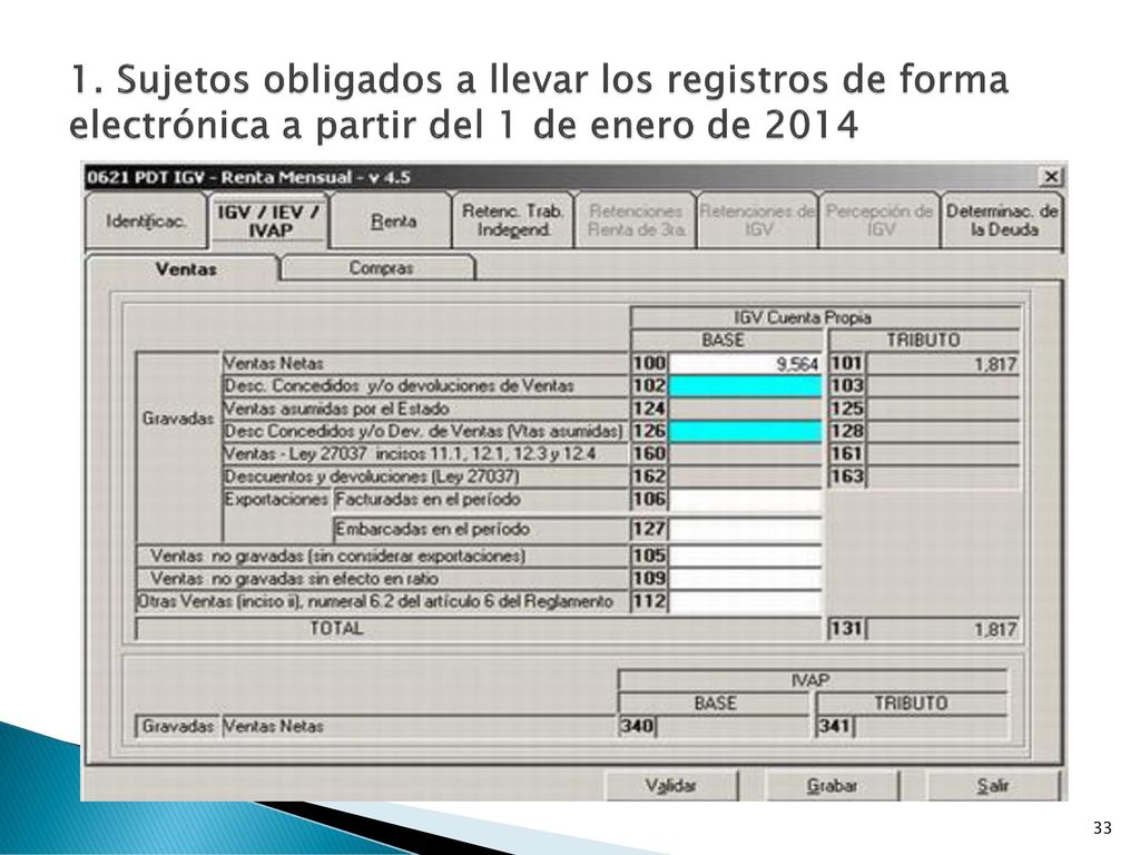 1. Sujetos obligados a llevar los registros de forma electrónica a partir del 1 de enero de 2014