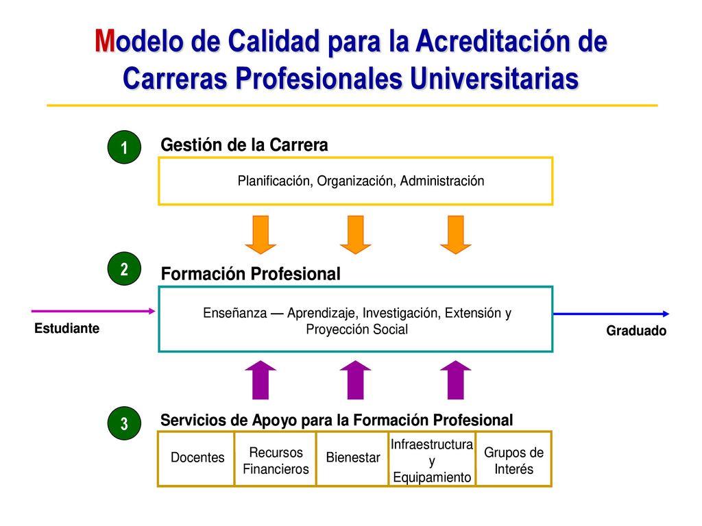 Modelo de Calidad para la Acreditación de Carreras Profesionales Universitarias